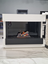 Dimplex Cube очаг Cassette 400 LNH-INT (с дровами) белый с черным (выставочный образец) Dimplex Cube очаг Cassette 400 LNH-INT (с дровами) белый с черным (выставочный образец)